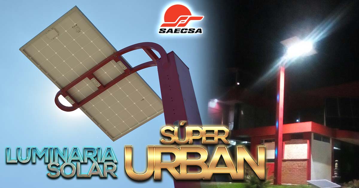 Luminaria Solar Super Urban